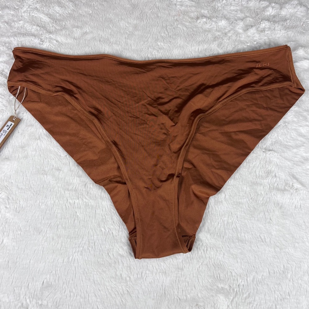 Skims Women's Body Brief Bronze Seamless Underwear PN-CKY-2866 Size 4X NWT